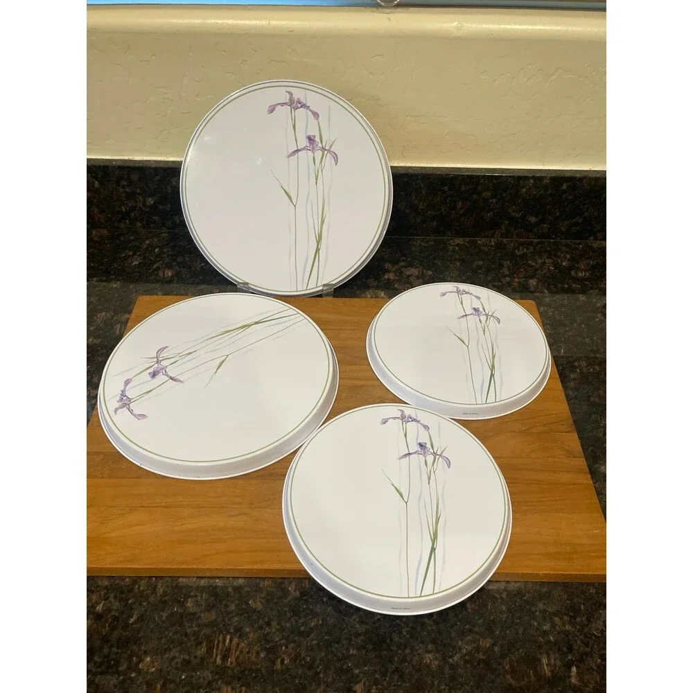 Corelle shadow iris 4 piece stove top covers